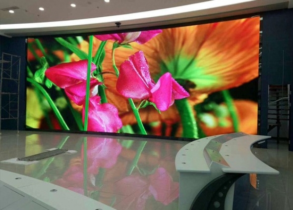展覽廳會議室P2 全彩LED顯示大屏幕